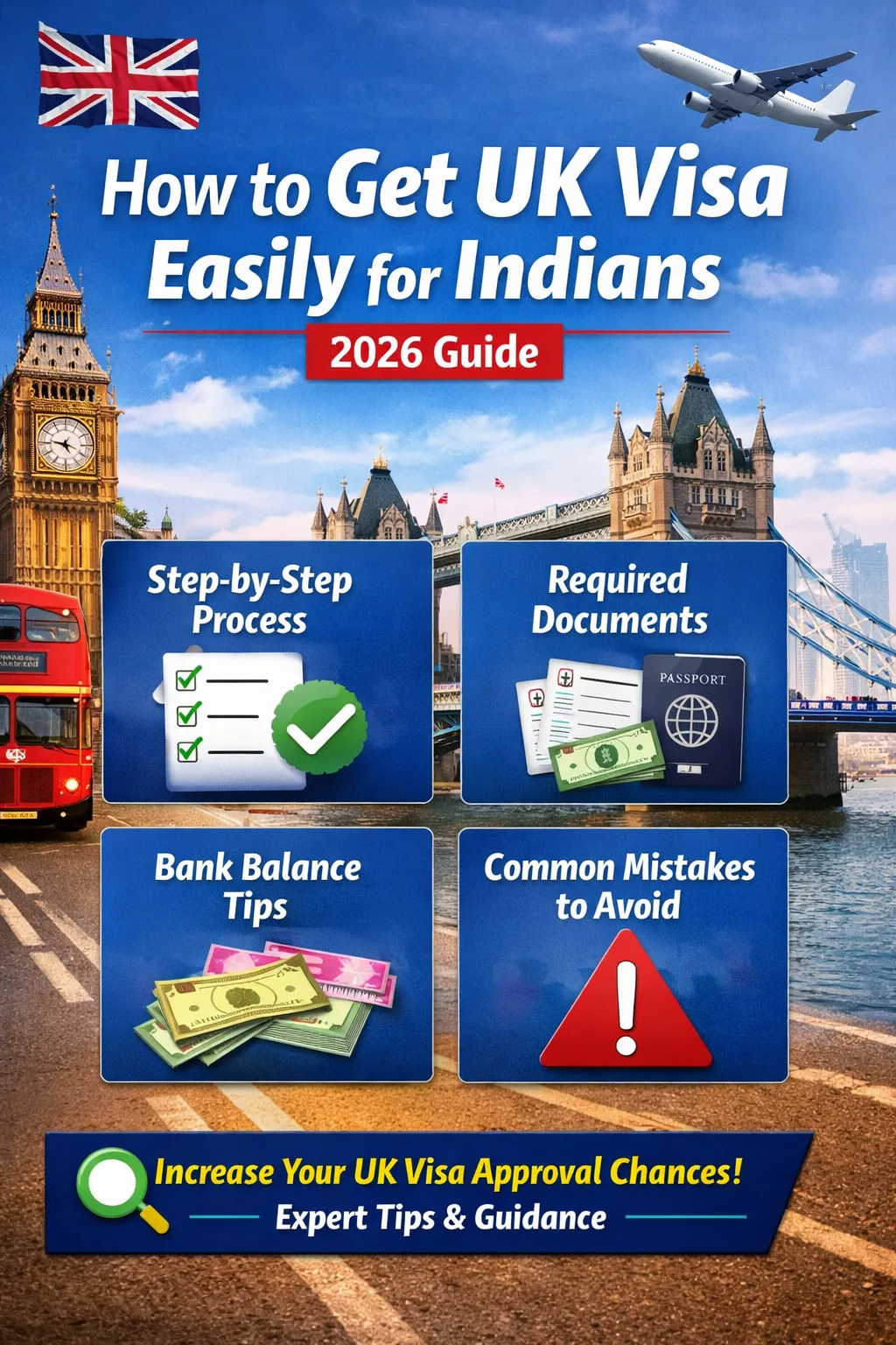How to Get UK Visa Easily for Indians 2026 – Step-by-Step Guide