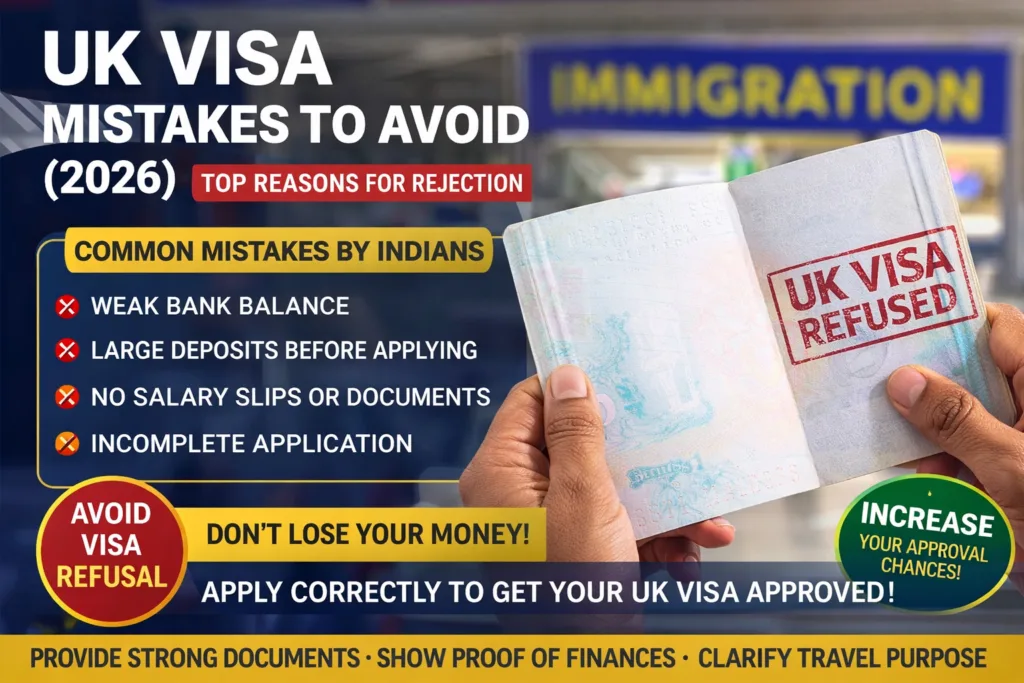 UK visa mistakes to avoid (2026)