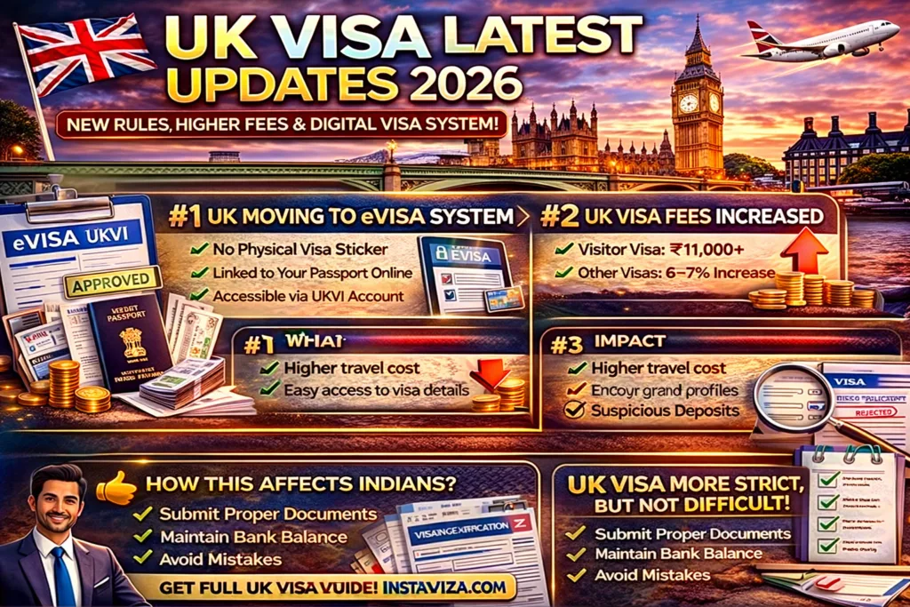UK visa updates 2026 for Indians