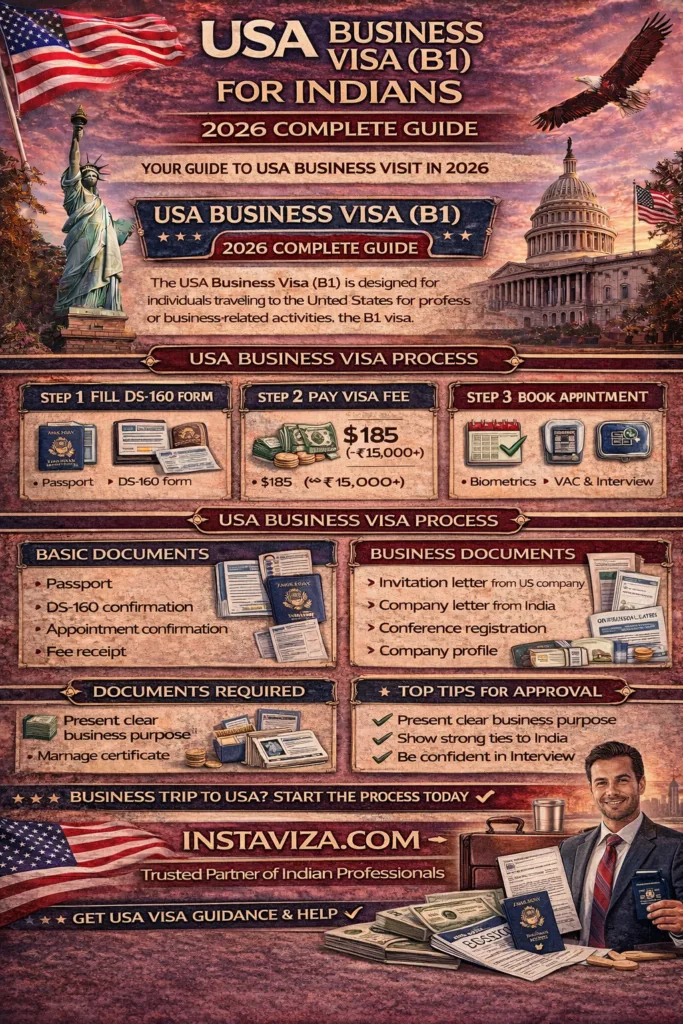 USA business visa guide for Indians