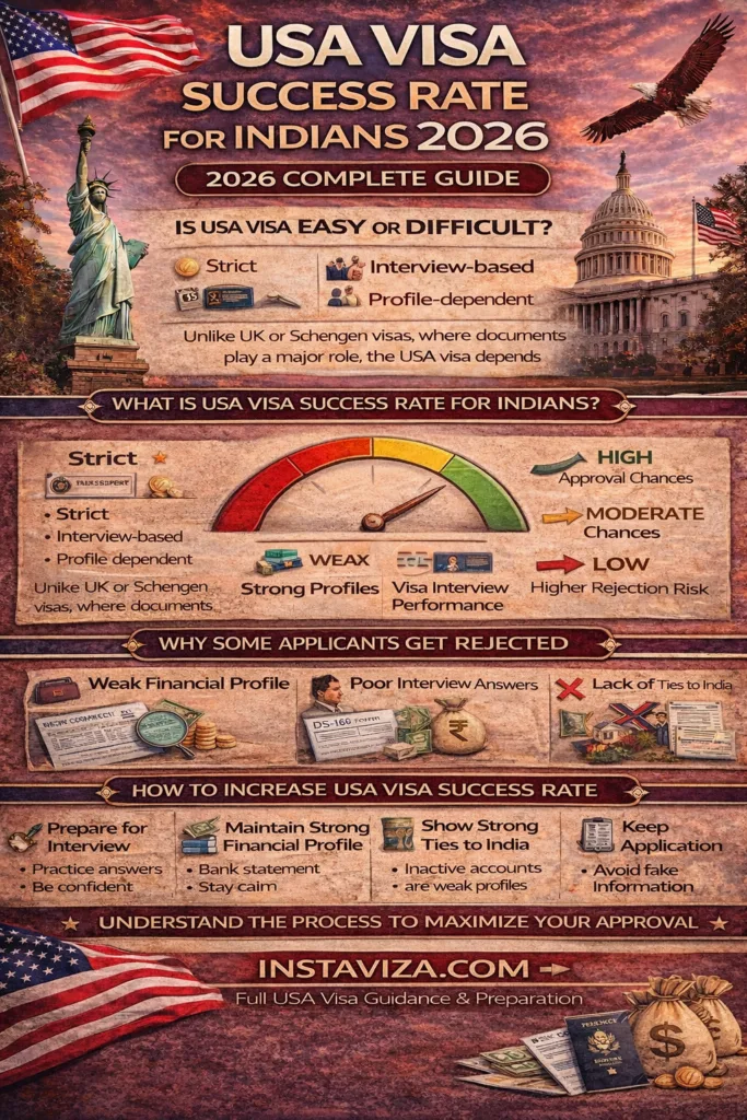USA visa success rate guide for Indians