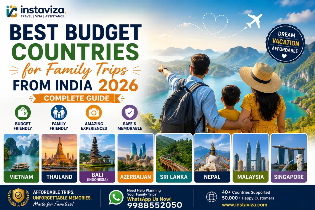 Best Budget Countries for Family Trips from India 2026 Complete Guide