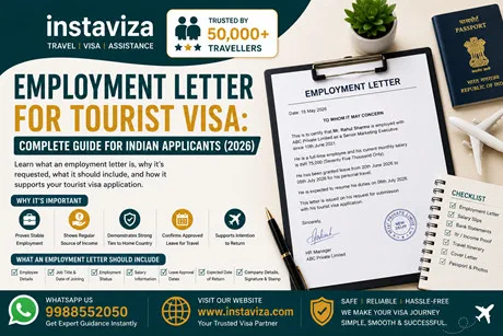 Employment Letter for Tourist Visa Complete Guide for Indian Applicants