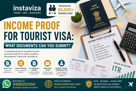Income Proof for Tourist Visa Accepted Documents for Indians