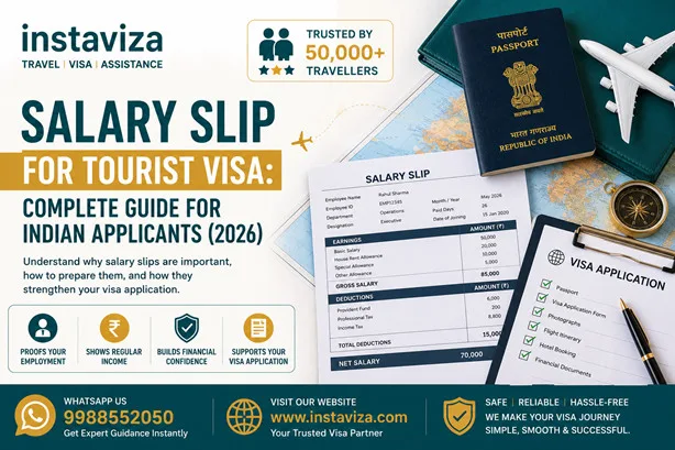 Salary Slip for Tourist Visa – Complete Guide for Indian Applicants (2026)