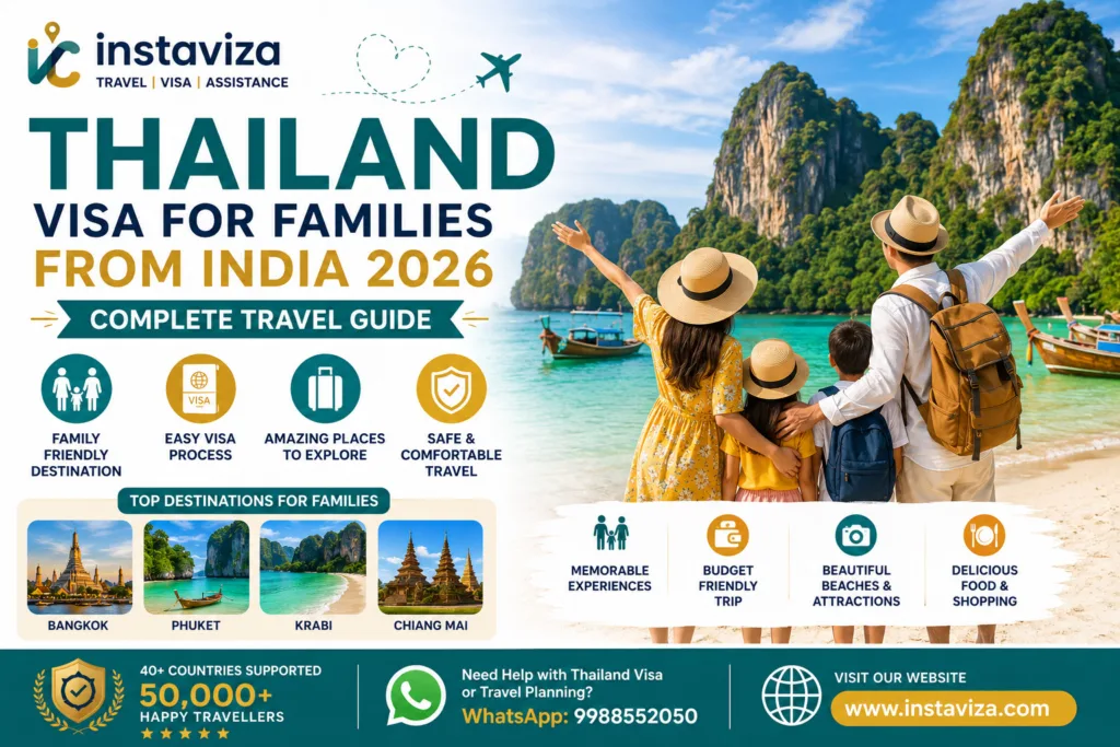 Thailand Visa for Families from India 2026 Complete Travel Guide