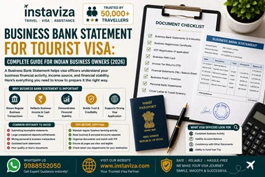 Business Bank Statement for Tourist Visa – Complete Guide for Indian Business Owners
