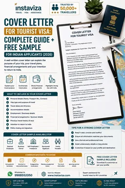 Cover Letter for Tourist Visa – Free Sample and Complete Guide for Indian Applicants (2026)