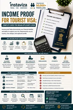 Income Proof for Tourist Visa – Complete Financial Documents Guide for Indian Applicants (2026)