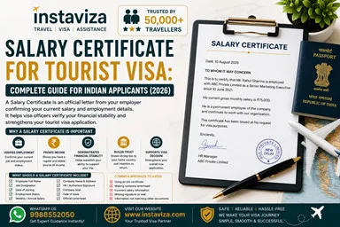 Salary Certificate for Tourist Visa – Complete Guide for Indian Applicants