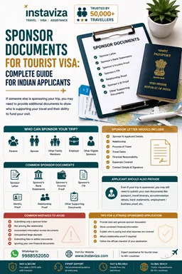 Sponsor Documents for Tourist Visa – Complete Sponsorship and Financial Proof Guide for Indian Applicants (2026)
