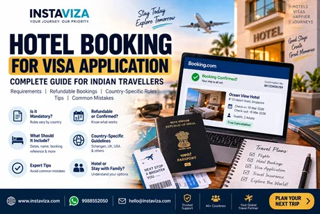 Hotel Booking for Visa Application – Accommodation Proof Requirements for Indian Tourist Visa Applicants 2026